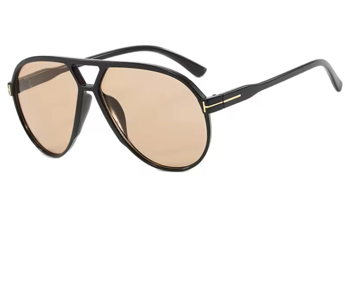 Oversized Aviator Sunglasses