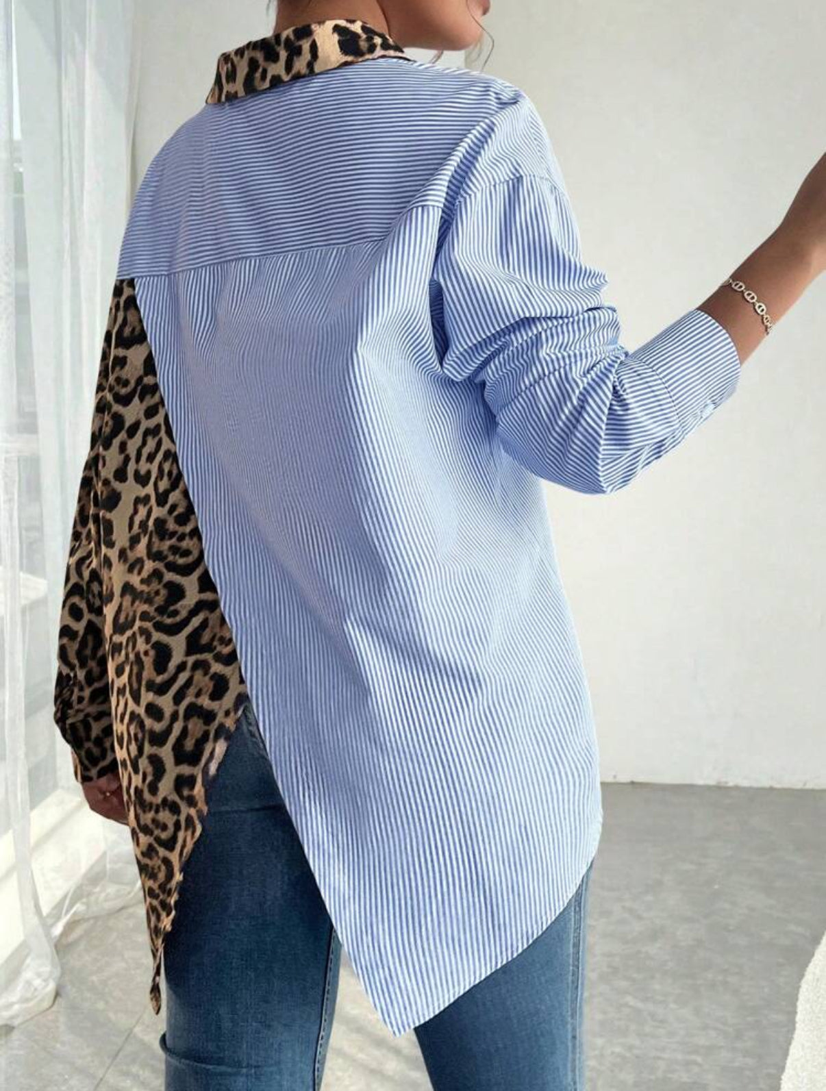 Preppy Funky Button up