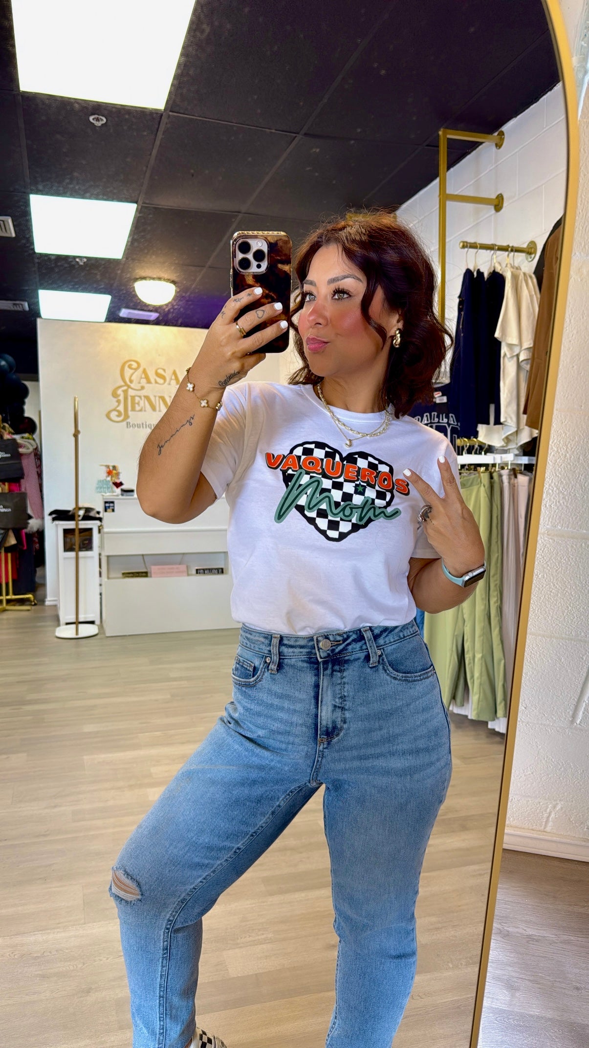 Vaquero Mom Tee