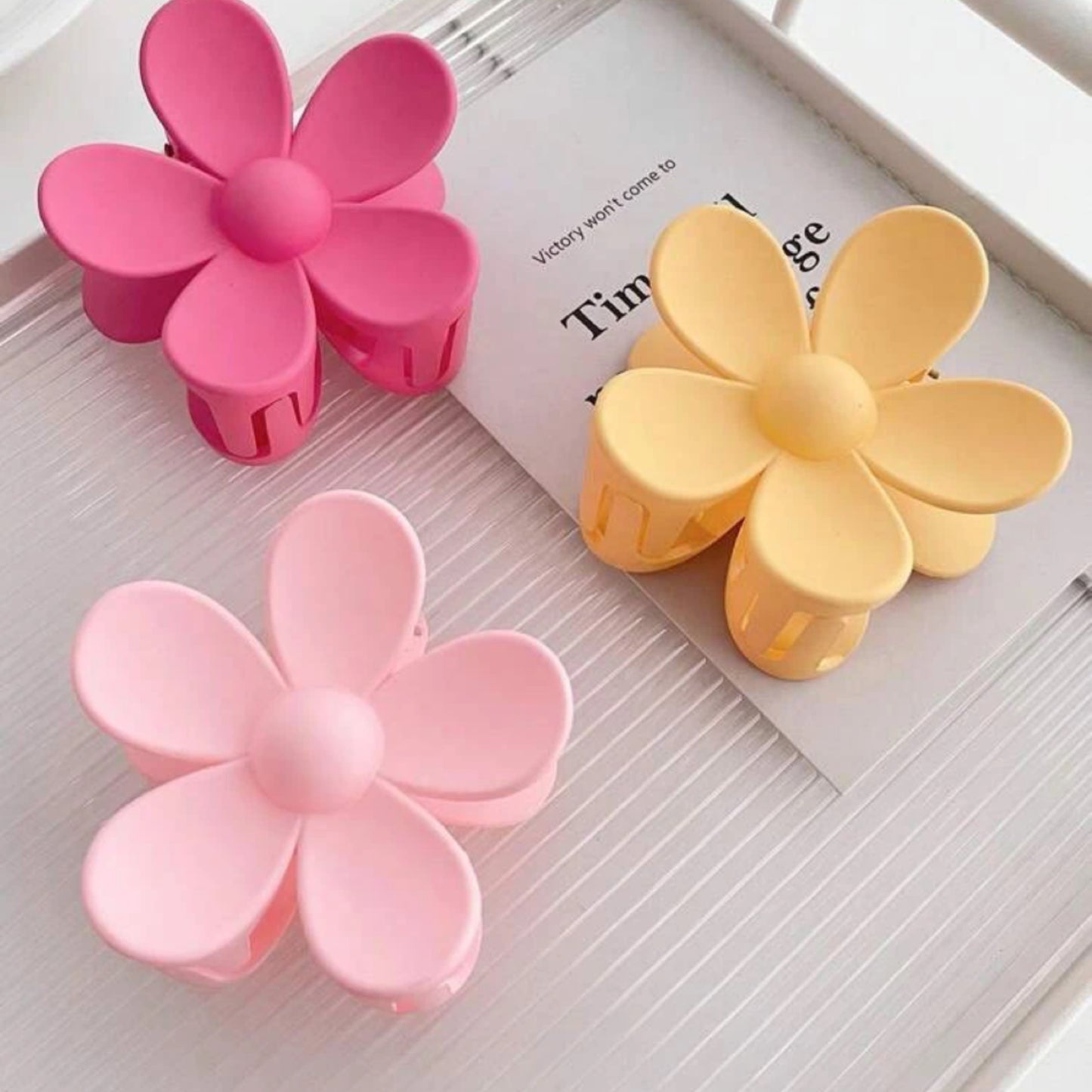 Flower Power Hair Clips