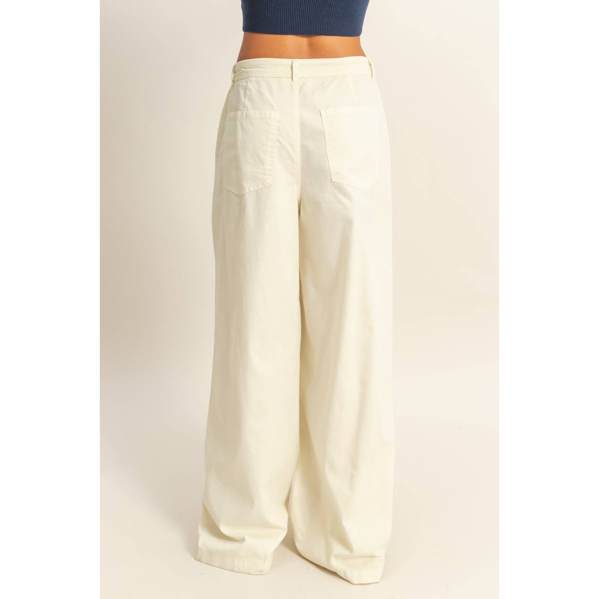 Crema Wide Leg Pants