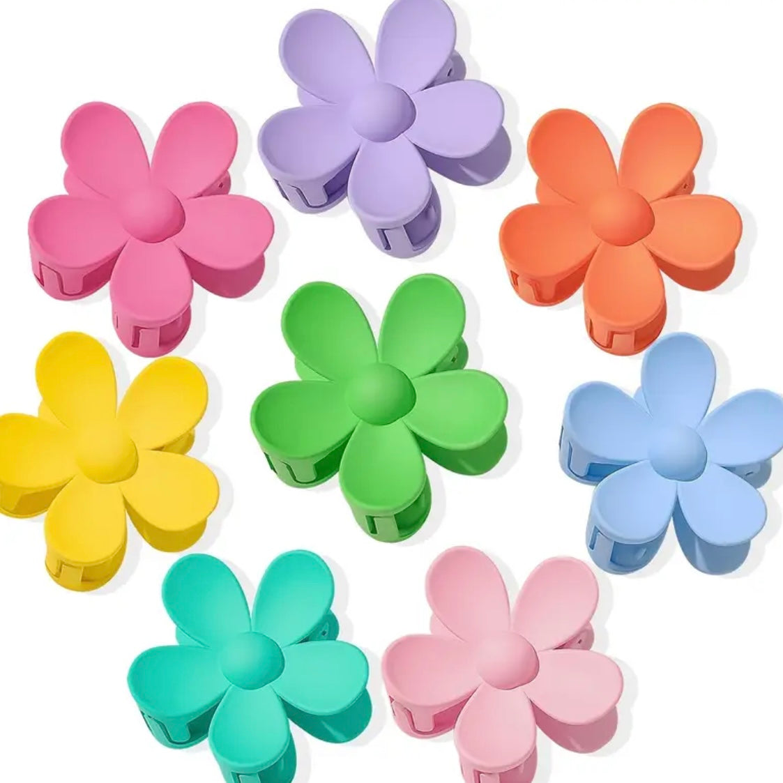 Flower Power Hair Clips