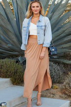 Cabana Maxi Skirt with pockets