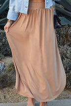 Cabana Maxi Skirt with pockets