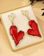 Glaze Heart Earrings
