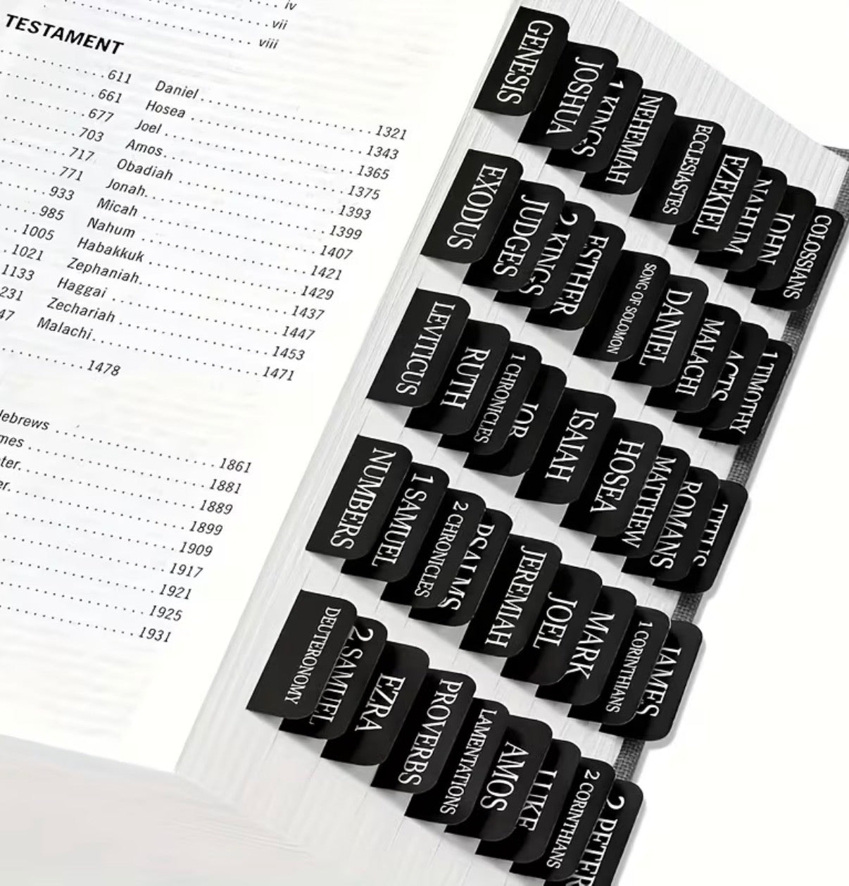 Bible Book Labels