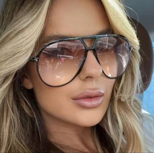 Oversized Aviator Sunglasses