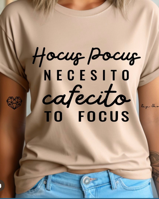 Cafecito to focus Tee