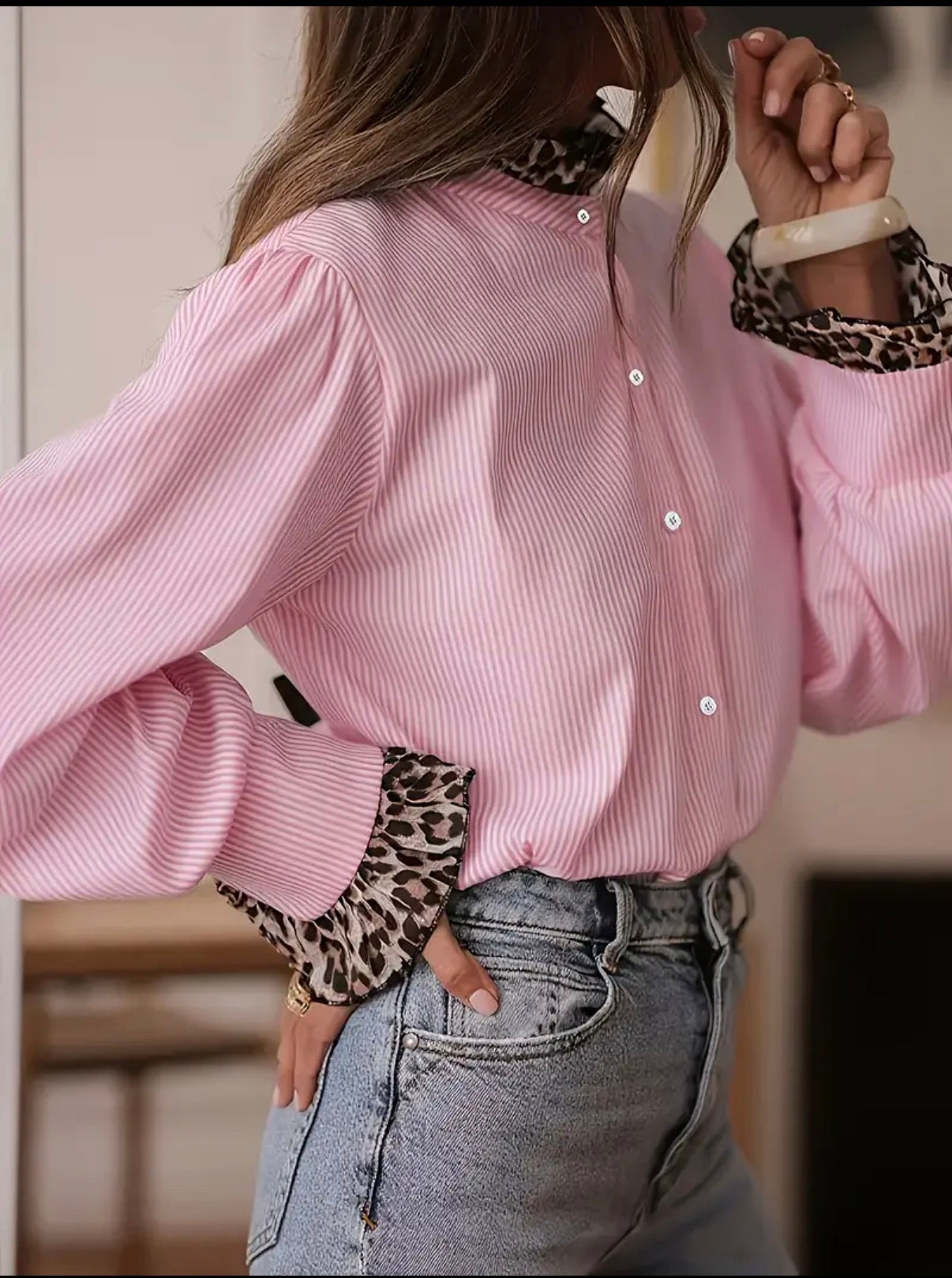 Pretty in leopard top