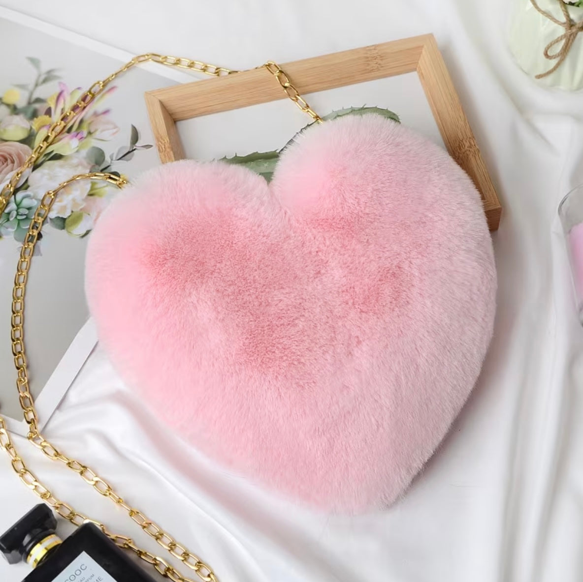 Puffy Heart Crossbody Bag