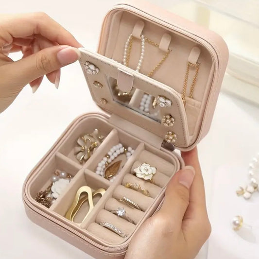 Mirror jewelry case