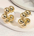 Chunky gold Huggies