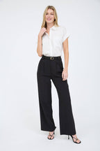 Fall Basics - Pinstripe Collar Shirt