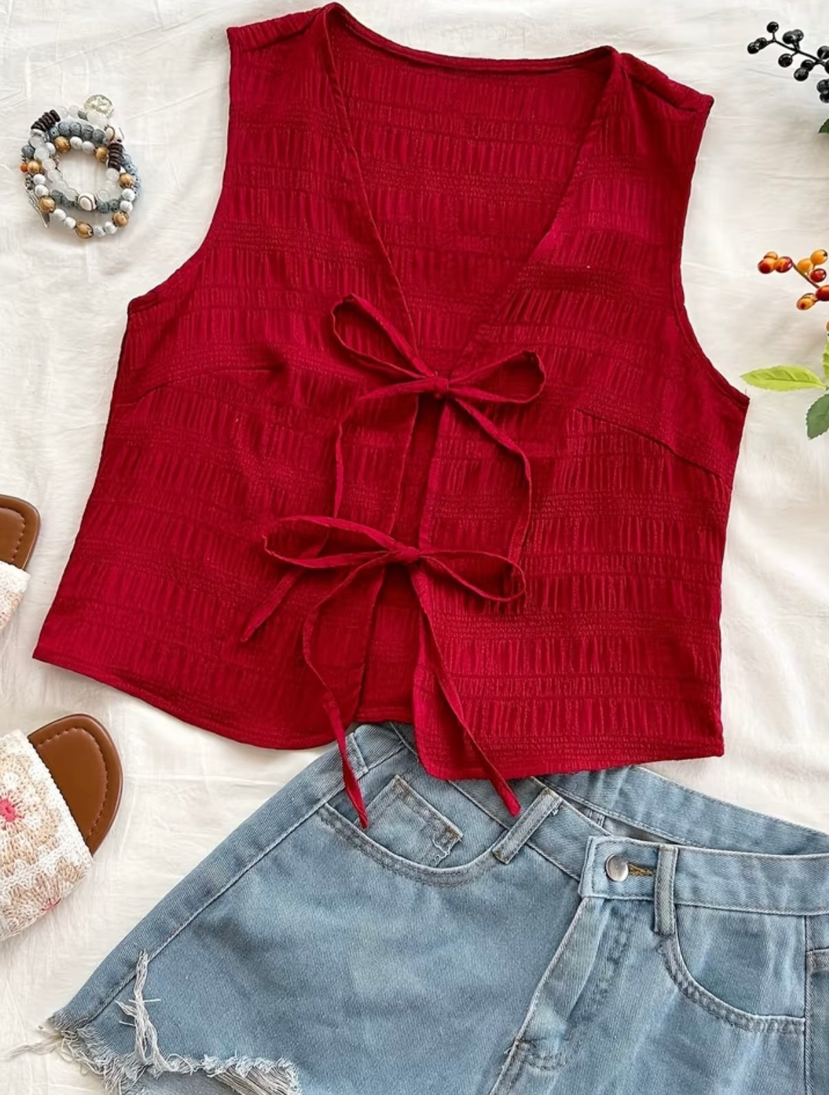 Bow tie Vest