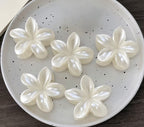 Flower hair clips