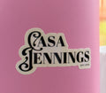 Casa Jennings Sticker