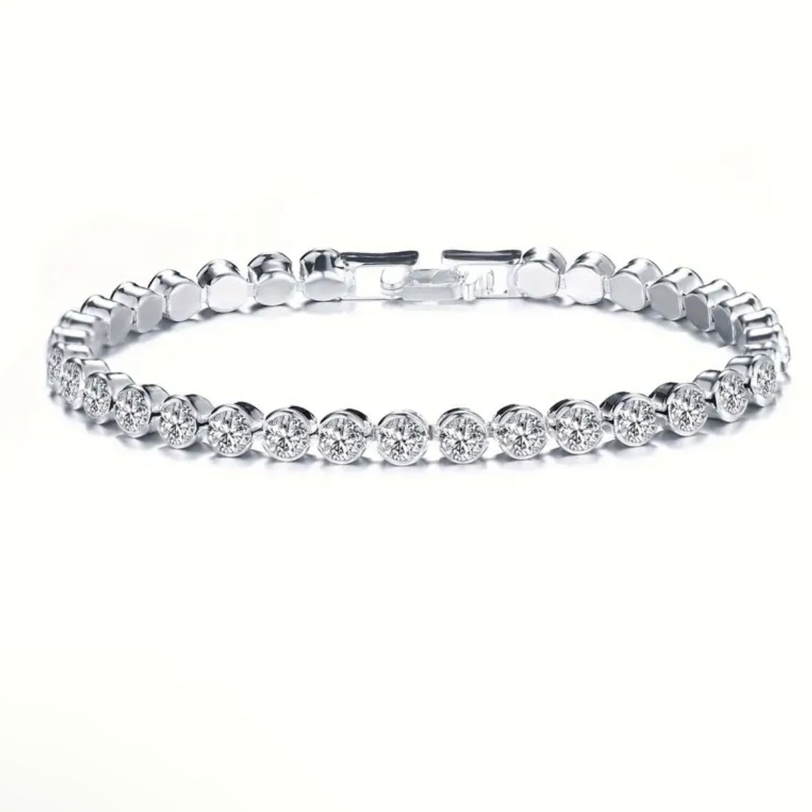 Round Tennis Bracelet