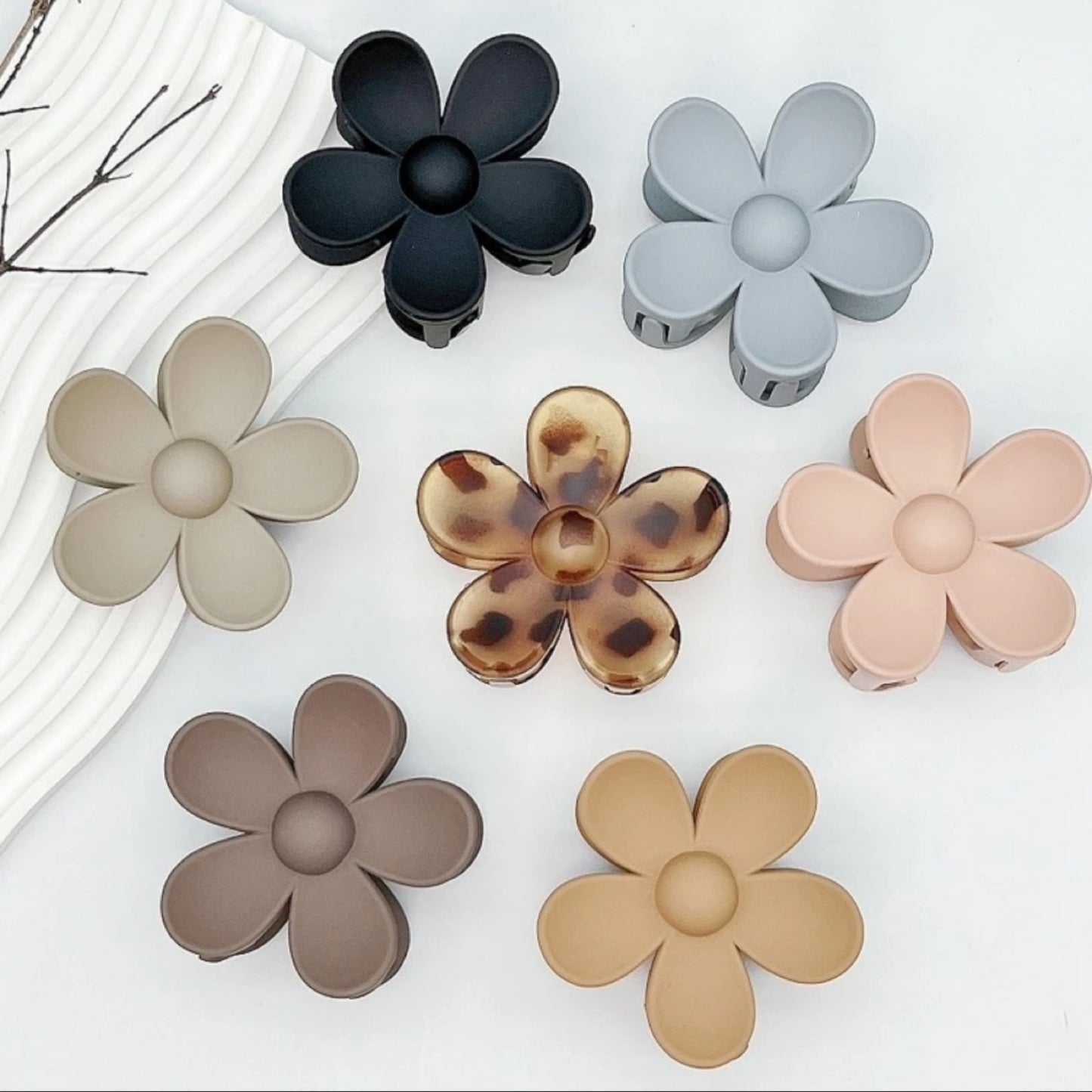 Flower Power Hair Clips