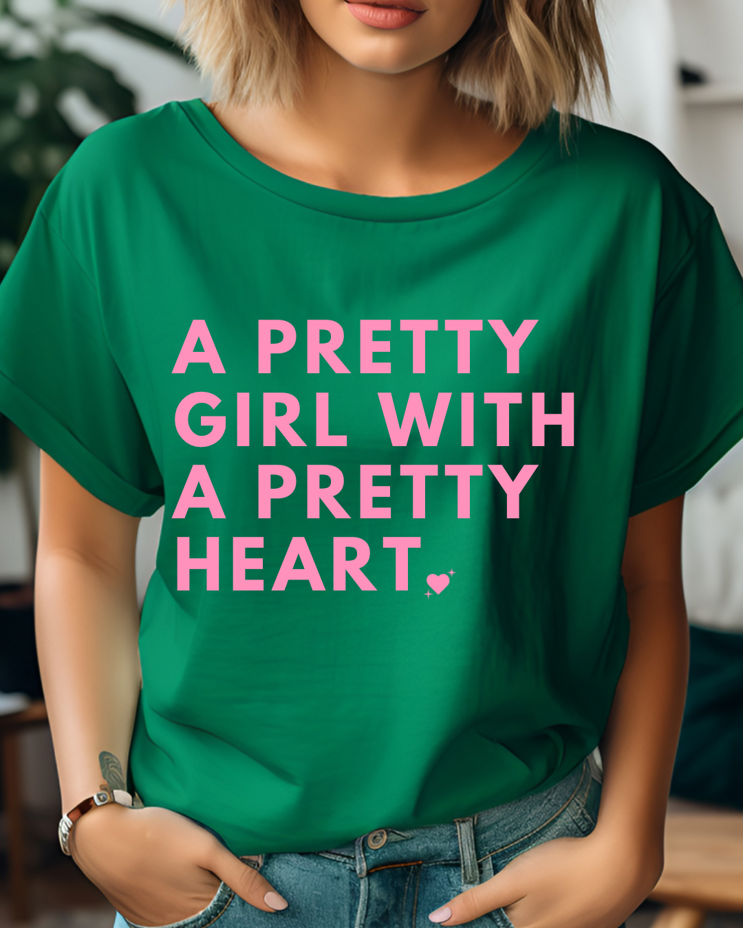 Pretty Girl Pretty Heart Tee