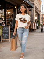 Sparkle Football Tee