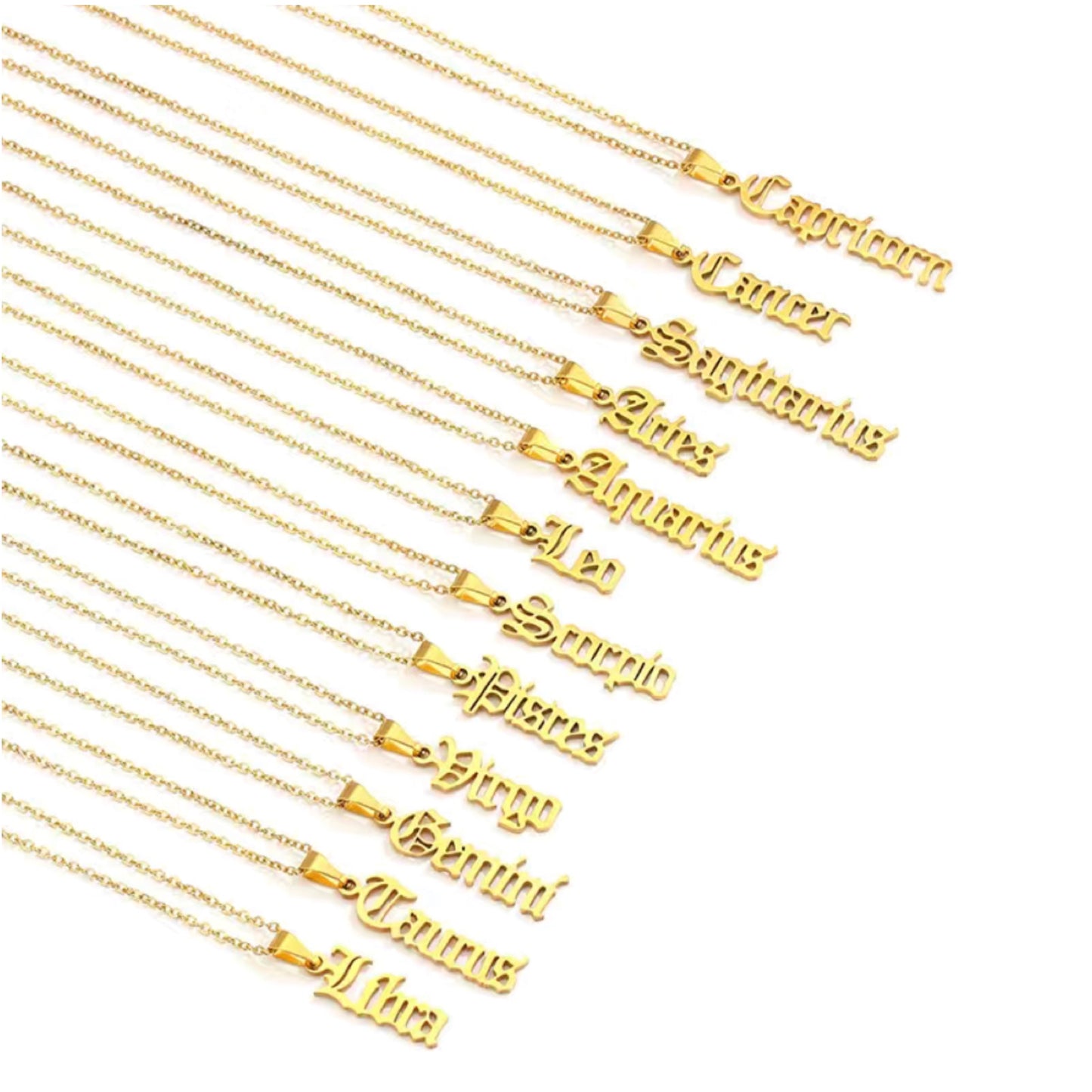 Horoscope Necklace