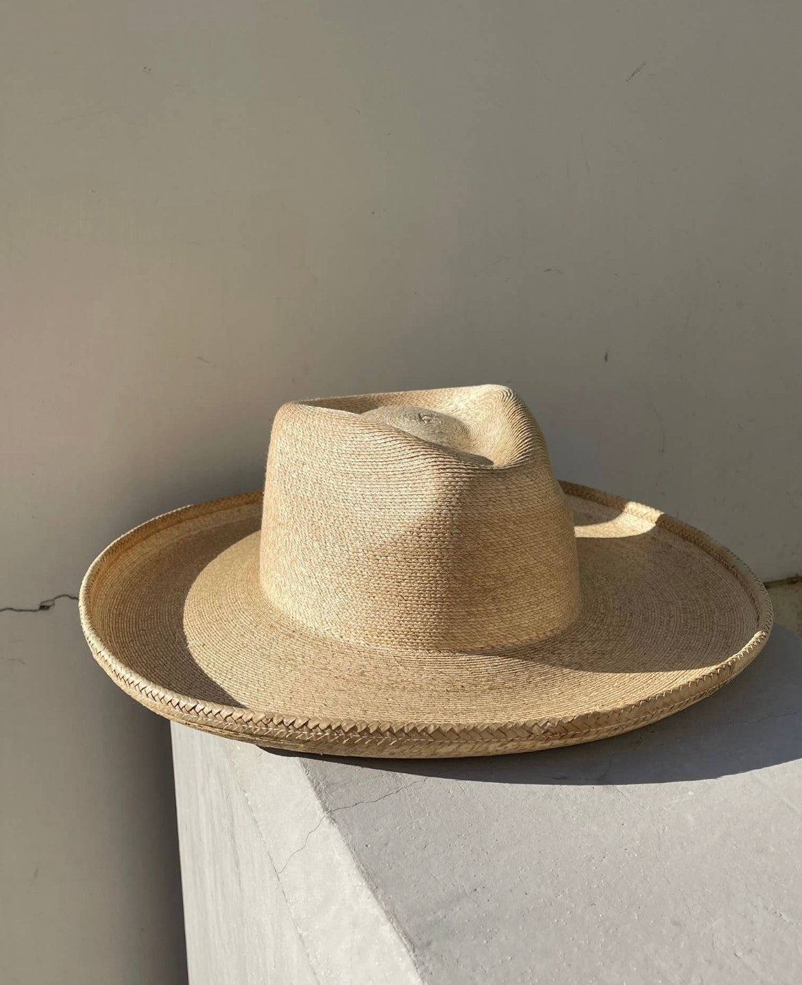 Palm Hat-Suntoasted Pencil Roll Brim